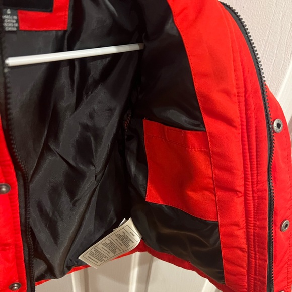 Diesel Bold Red and Black Jacket kids 4T - Picture 8 of 11